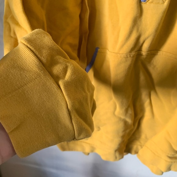 Marc Jacobs // Mustard Quarter Button Up Hoodie - Picture 5 of 12